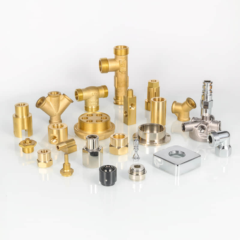 Brass machined parts