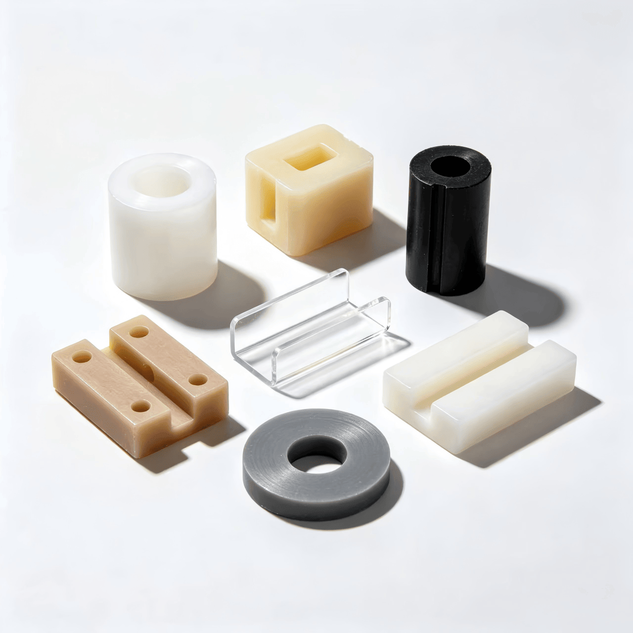 Plastic machined parts