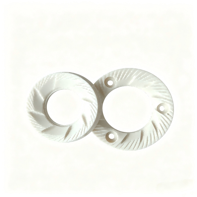 Custom Alumina Ceramic Coffee Grinder Grinding Discs