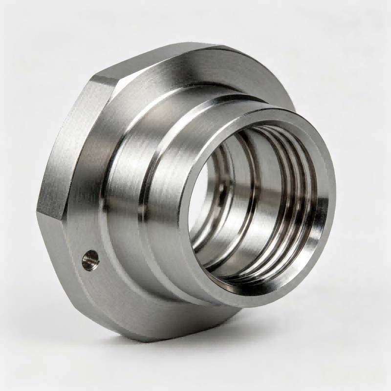 Custom Stainless Steel Hex Threaded Fitting
